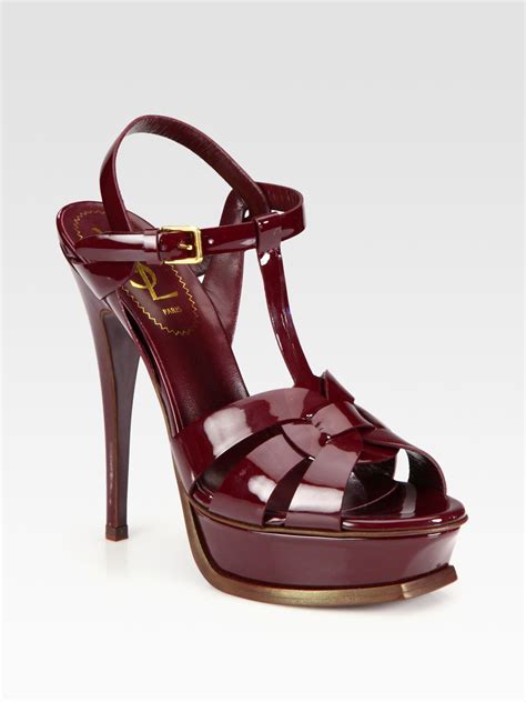 sandalias ysl|ysl platform sandals.